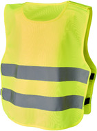 RFX" Odile-turvaliivi tarranauhakiinnityksellä 3"6-vuotiaille, neon-keltainen liikelahja logopainatuksella